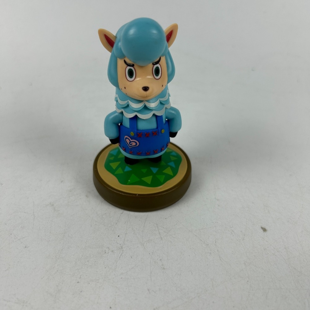 Nintendo NVL-001 Amiibo Character Reese Animal Crossing Series Small Blue Figure